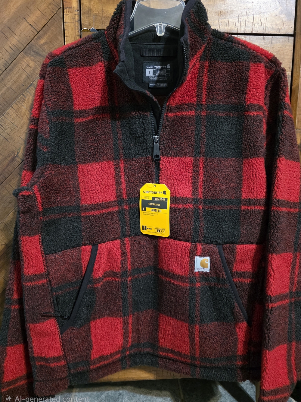 NWT Carhartt Men's Relaxed Fit Fleece Pullover
